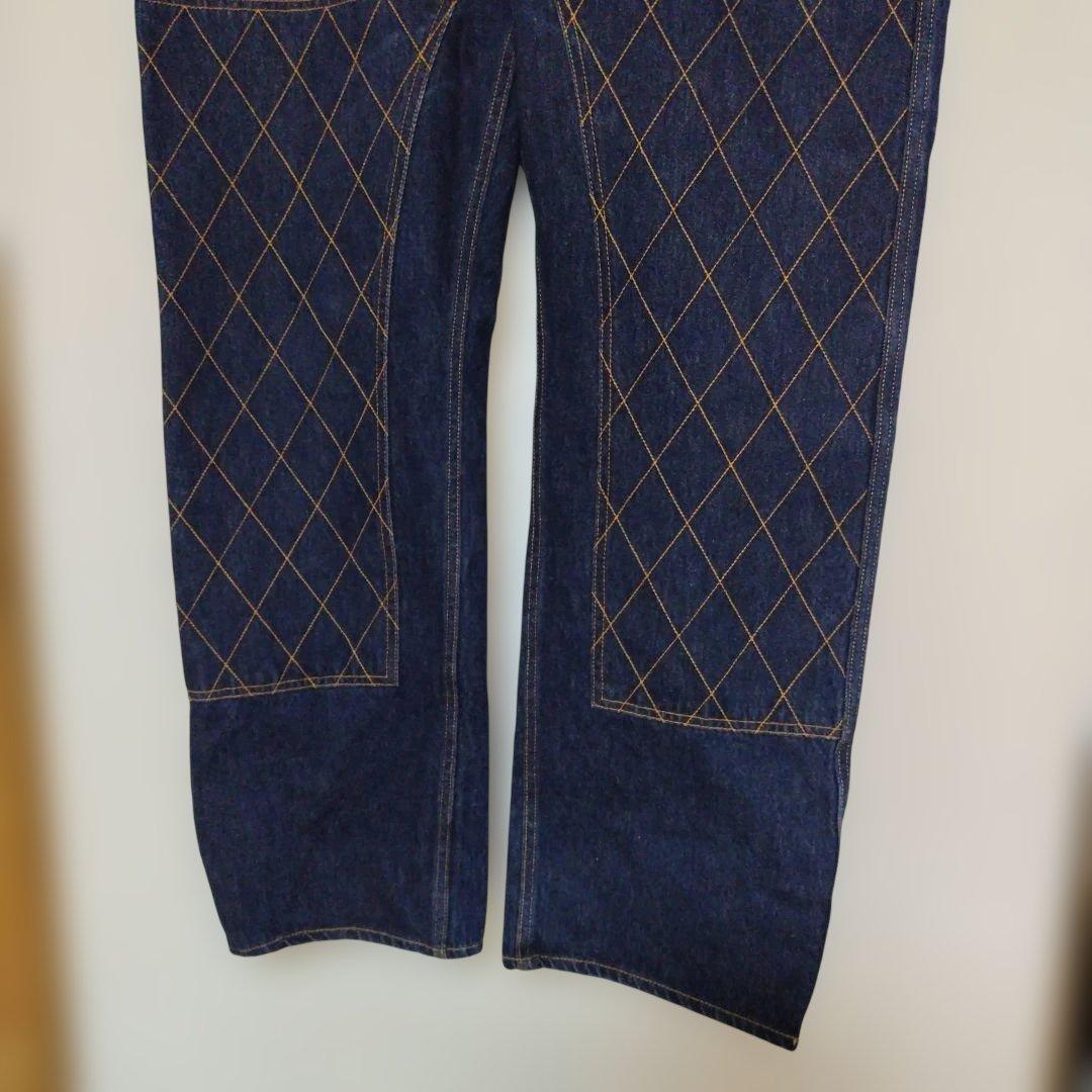 はなくそ！　児島ジーンズ　42　ブルーストレートデニム　※丈詰め済