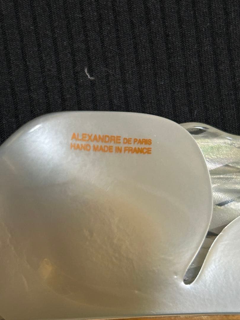 アレクサンドルドゥパリ Alexandre De Paris カメリア バレッタ